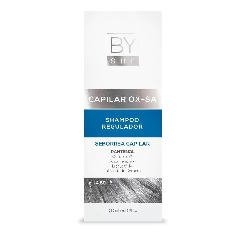 BY SHE CAPILAR OX-SA - SHAMPOO REG SEBORREA CAP